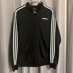 Adidas Black Zip Up Jacket